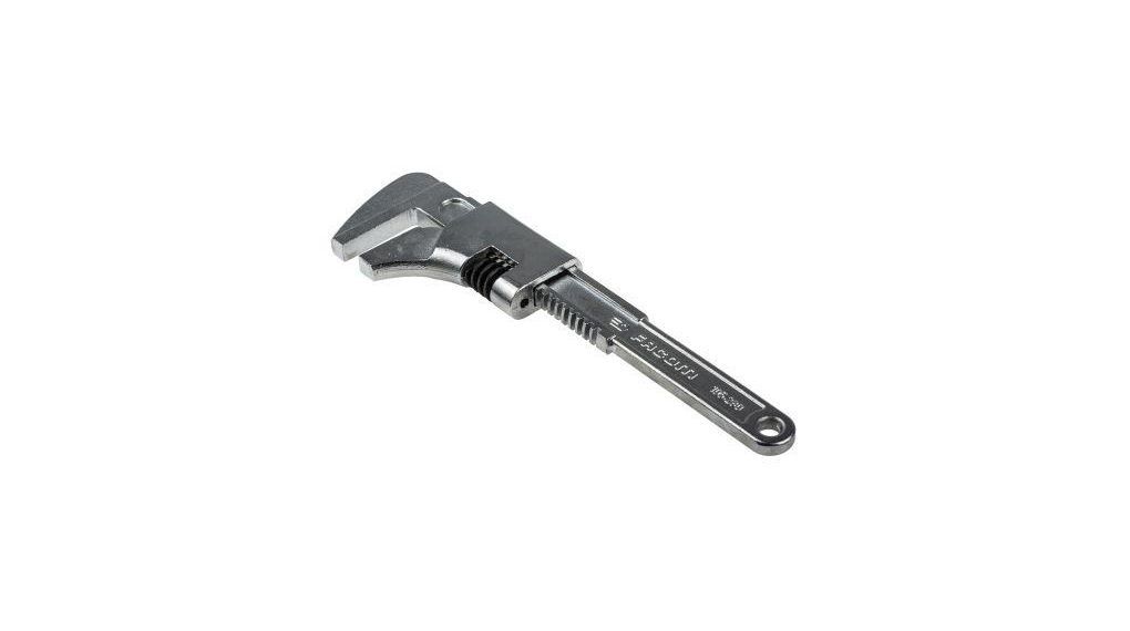 Facom Adjustable Spanner Wrench 230 mm Overall, 60mm Jaw Capacity, Metal Handle