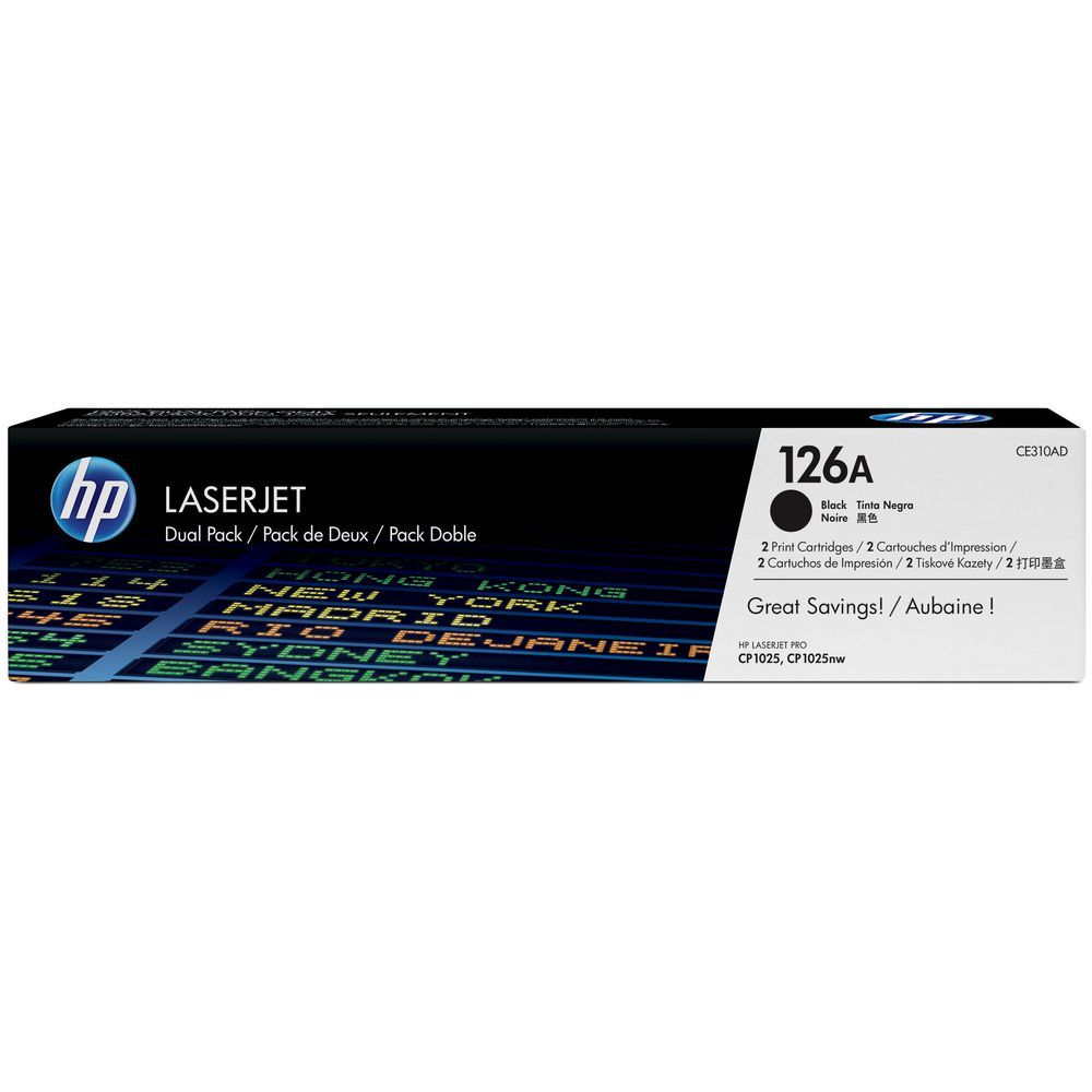 HP 126A BLACK LASER TONER CARTRIDGE