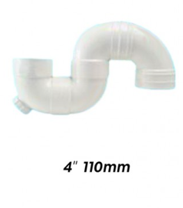 ATKC UPVC Fittings S-Trap I/O 4" (110MM)
