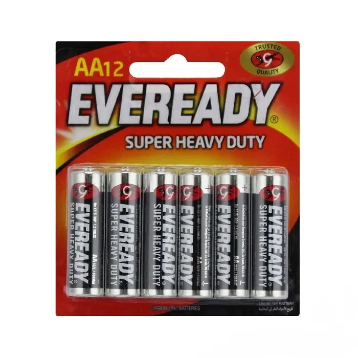 EVEREADY SUPER HEAVY DUTY (AA) BATTERY  12PCS