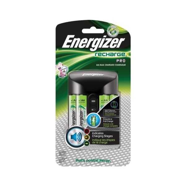 ENERGIZER CHARGER KIT AA RECHARGE PRO WITH 4X AA