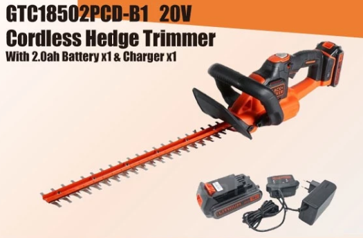Black & Decker 20V Hedge Trimmer