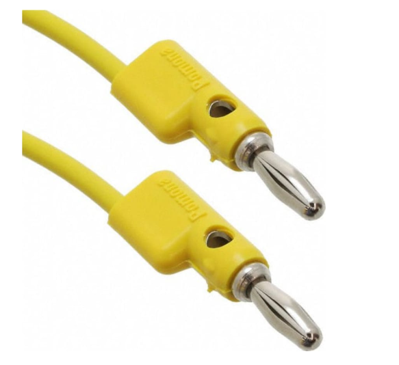 Fluke PATCH B-60-4 Banana Plug Patch Cord (yellow)