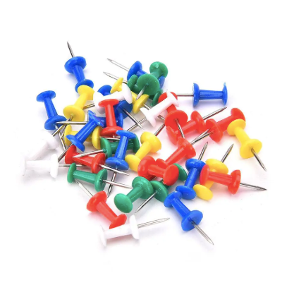 PUSH PINS FOR NOTICE BOARD, 20 EACH / PACKET
