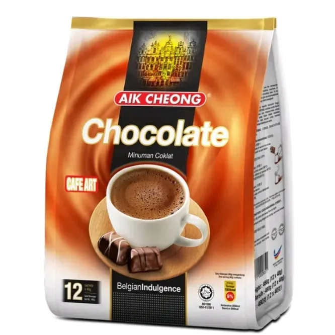 AIK CHEONG  HOT CHOCOLATE 3IN1  12'S X 38G