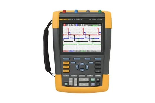 Fluke 190-104 FLUKE-190-104-III Fluke-190-104-iii,scopemeter 4 Channel 100mhz Color