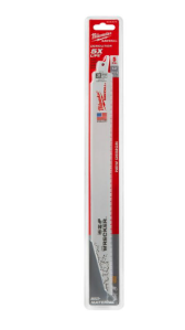 Milwaukee 12" (300mm) 7/11 TPI WRECKER™ SAWZALL™ Blade (5pcs) 48-00-5711