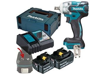 MAKITA 18V DTW285RFE Cordless Impact Wrench 12.7mm (1/2")