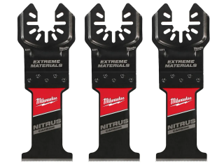 Milwaukee Open-Lok™ Nitrus Carbide Extreme Materials 35mm Multi Tool Blade (3pcs) 49-25-1573
