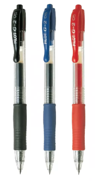 PILOT BL-G2-5 (XF) 0.5MM G-2 GEL PEN BLUE