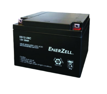ENERZELL VRLA RECHARGEABLE BATTERY EG 1228C(12V 28AH)