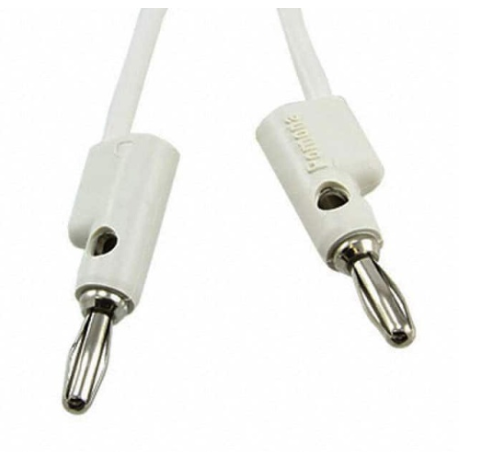 Fluke PATCH B-36-9 Banana Plug Patch Cord (white)
