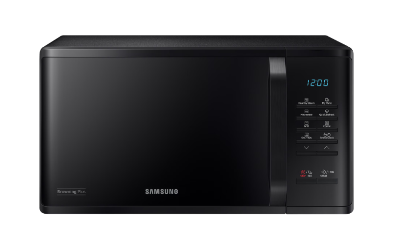 SAMSUNG GRILL MICROWAVE OVEN HEALTHY STEAM 23L MG23K3513GK