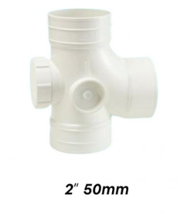 ATKC UPVC Fittings Equal Single Branch I/O 2" (50MM)
