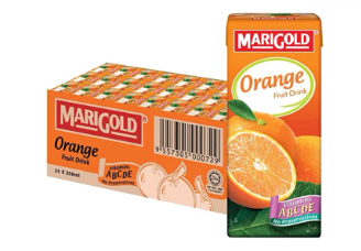 Marigold Fruit Drinks - Orange (250ml x 1ctn x 24unit)