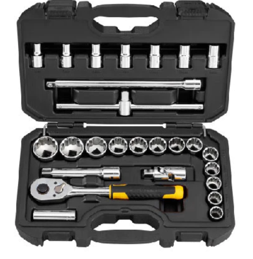 Stanley 12DR 26pcs pear head ratchet set metric