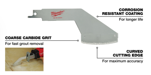 Milwaukee Grout Removal Tool 49-00-5450