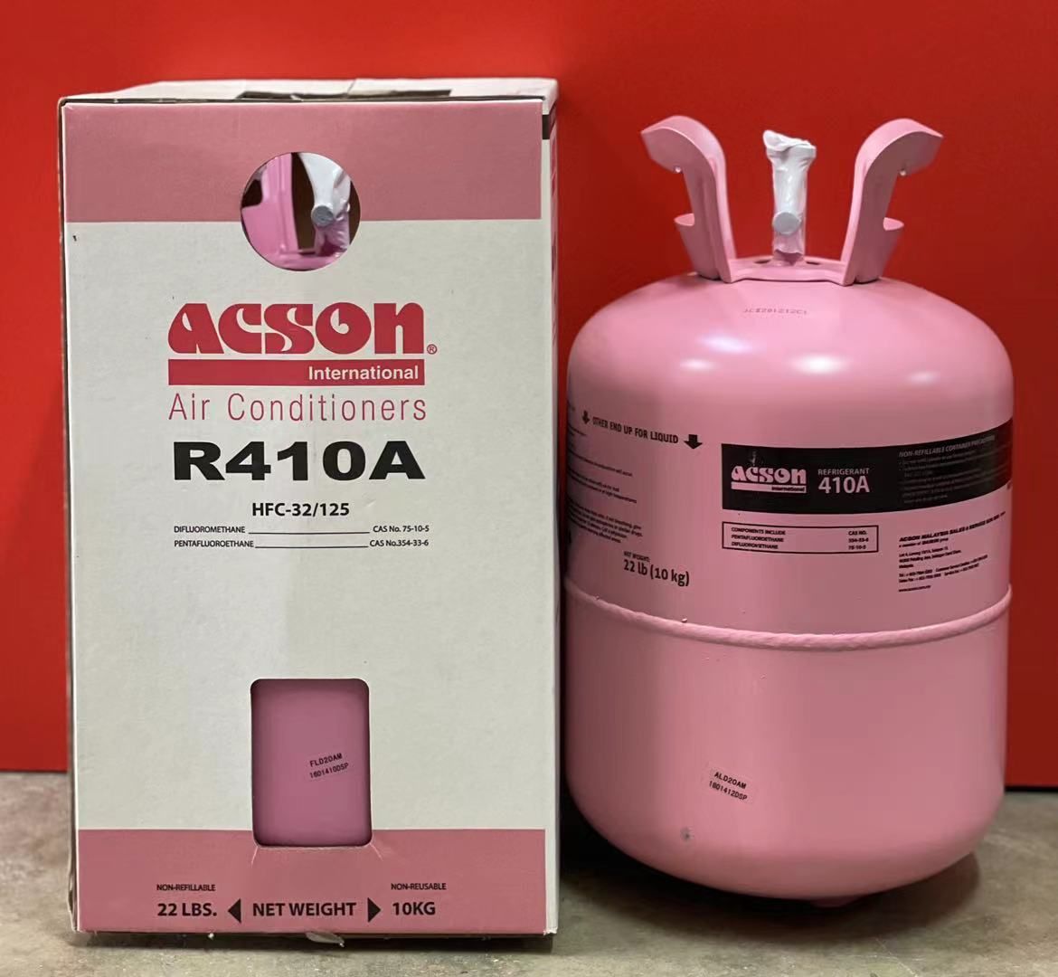 ACSON Refrigerant Gas R410 10kg/cylinder