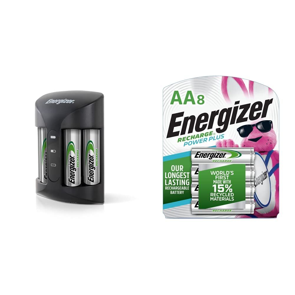 ENERGIZER CHARGER KIT AA RECHARGE PRO WITH 4X AAA