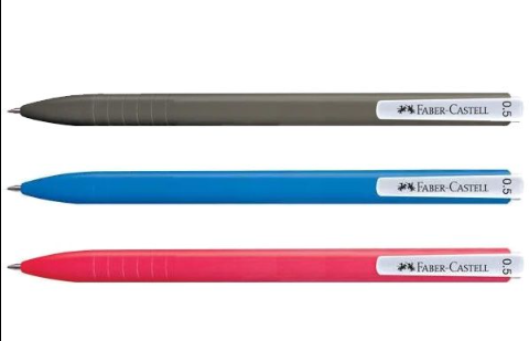 RX FABER CASTELL GEL PEN 0.5/0.7mm