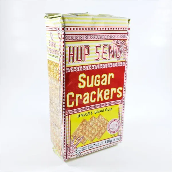 HUP SENG  SUGAR CRACKER  428G/PACK