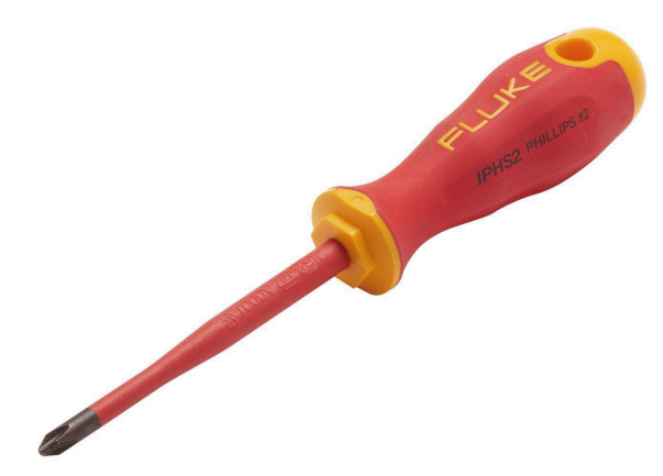 Fluke INSHT IPHS1 Iphs1,insulated Phillips Screwdriver #1, 3 In, 75 Mm, 1000v