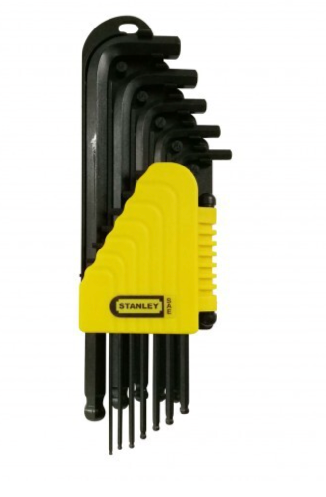 Stanley HEX KEY SET 12PC IMP L/ARM