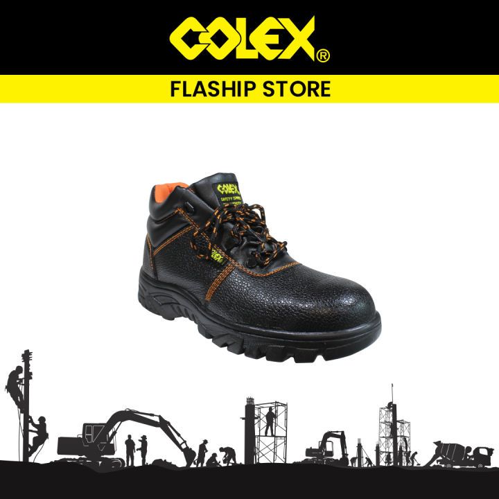 QP COLEX ZZ600 STEEL TOE CAP MID SOLE MEDIUM CUT SAFETY SHOES