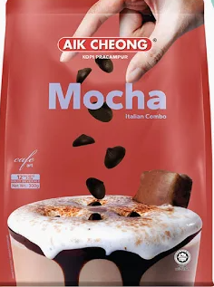 AIK CHEONG  MOCHA 3IN1  12'S X 25G