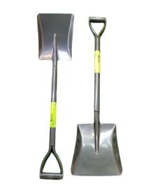 SHOVEL C/W STEEL HANDLE (FLAT)