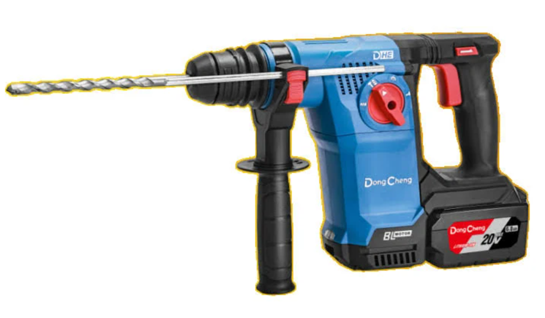 DONGCHENG 28MM CORDLESS BRUSHLESS ROTARY HAMMER 20V