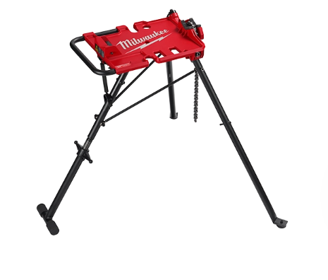Milwaukee 6” Leveling Tripod Chain Vise w/ Lower Shelf 48-22-8690