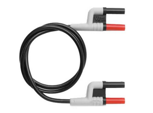 Fluke PCBLS 6283-C-60 Dbl Banana Plug W/safety Shroud, 60 Inches