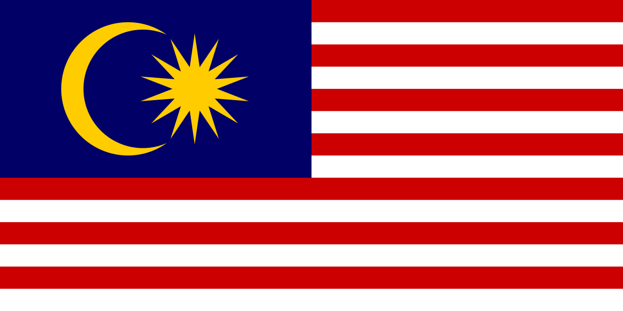 Bendera Malaysia 2x4