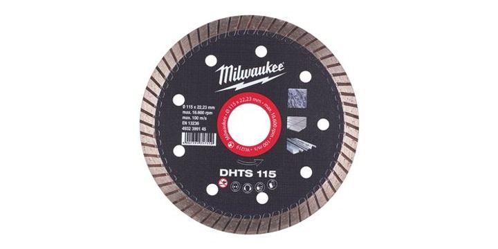 Milwaukee 3" (76mm x 10mm) Diamond Tile Blade (For M12 FCOT) 4932-4647-15