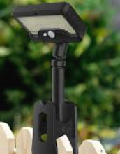 Clip Solar Wall Light Human Body Sensor Outdoor Garden Light Learning Light Automatically Light Up at Night Solar Light