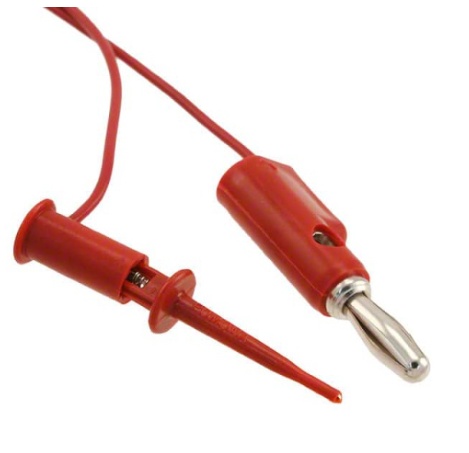 Fluke PATCH 5302-24-2 Smd Grabber/banana Plug (red)