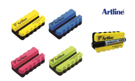 ARTLINE WHITEBOARD DUSTER MAGNETIC CADDY TYPE (1PCS)