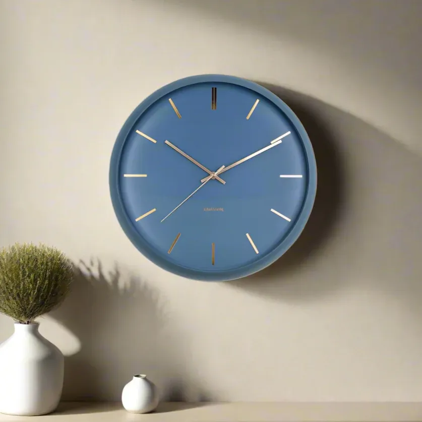 QS GLOBE WALL CLOCK 40MM