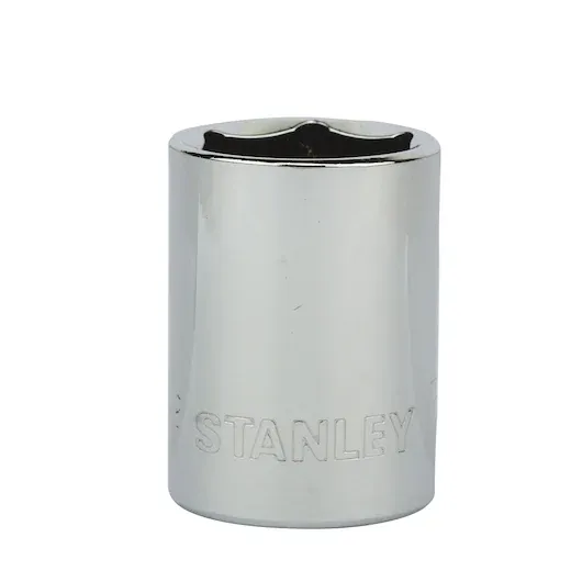 Stanley 1/2" DRIVE 12 POINT STANDARD SOCKETS - 21MM