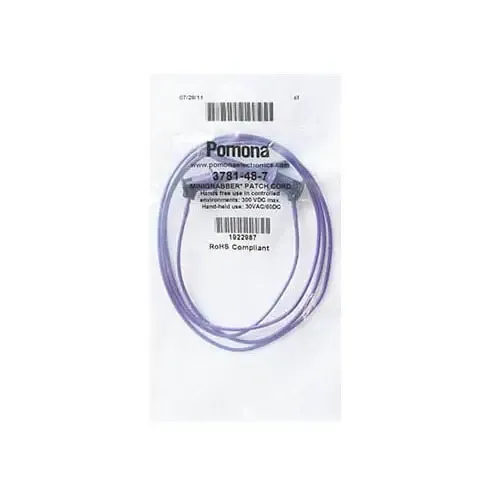 Fluke PATCH 687364 Minigrabber Patch Cord (violet)