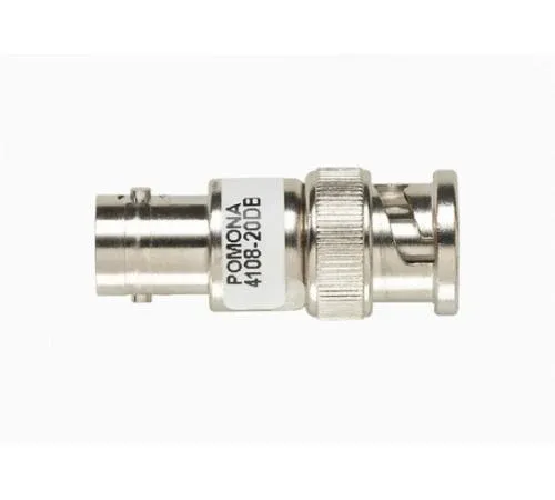 Fluke PCN50 4108-6DB Atten,coax,bnc(m),bnc(f),50 Ohm,6db