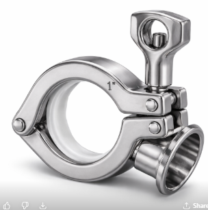 1” sanitary quick clamp