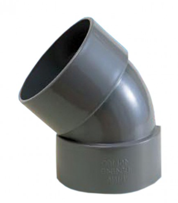 ATKC PVC Fittings Elbow 45 (SWV) 1 1/2' (40MM)