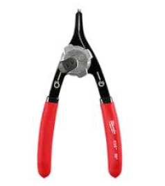 Milwaukee 0.038" Convertible Snap Ring Pliers - 90 Degree 48-22-6532