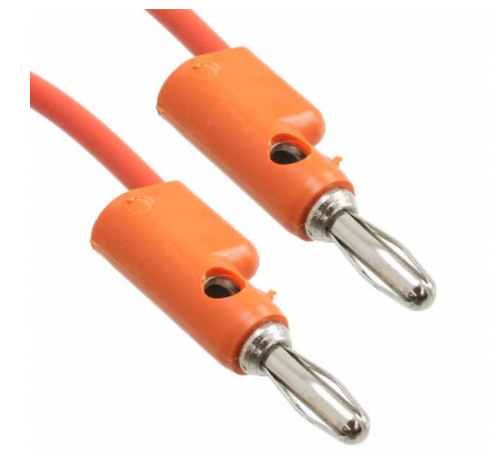 Fluke PATCH B-4-3 Banana Plug Patch Cord (orange)