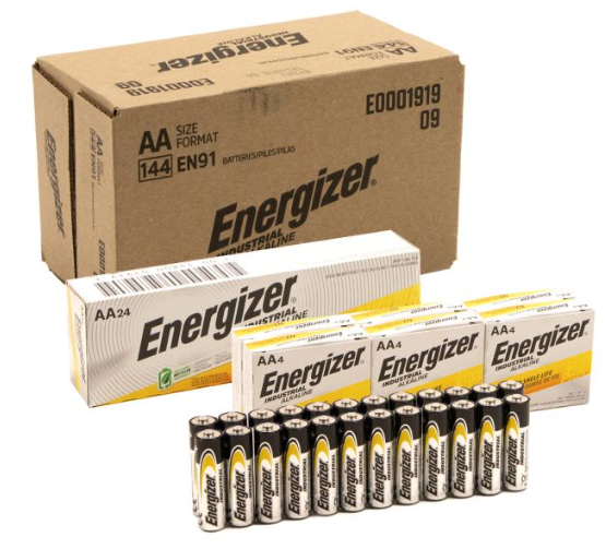 ENERGIZER ALKALINE BATTERY AA (50PCS/BOX)