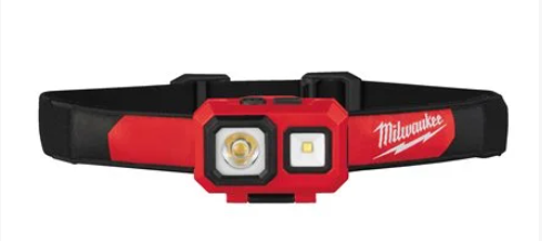 Milwaukee Alkaline 450 Max Lumens Spot Flood Headlamp (AAA) HL-SF