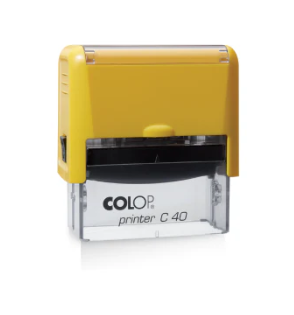 COLOP RUBBER STAMP C40 59MM X 23MM