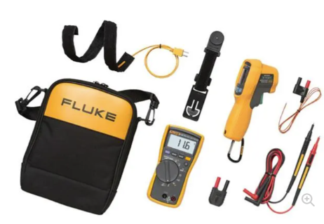 Fluke 116 FLUKE-116/62 MAX+ Hvac Multimeter And Ir Thermometer Kit